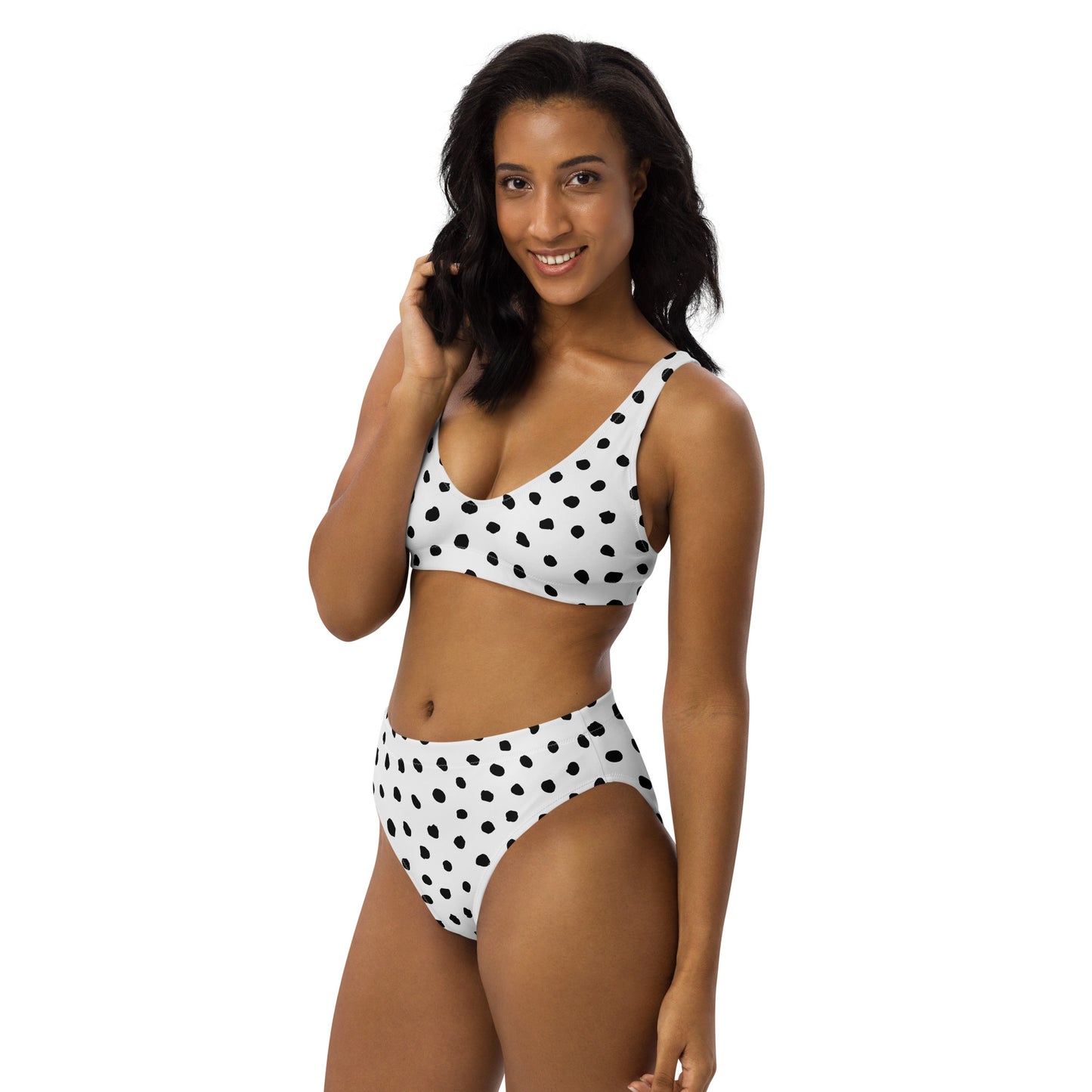 Lordela Spots Recycled High-Waisted Bikini