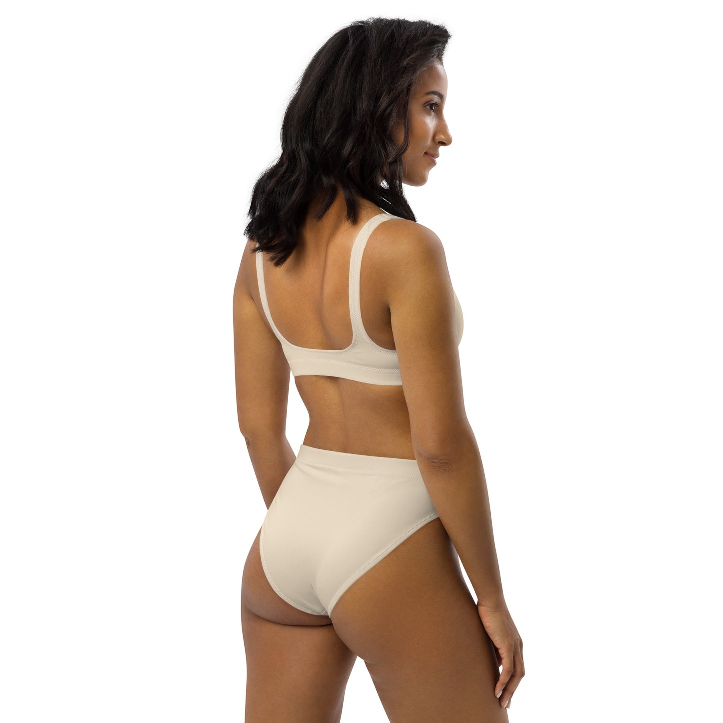 Lordela Papaya Whip Recycled High-Waisted Bikini