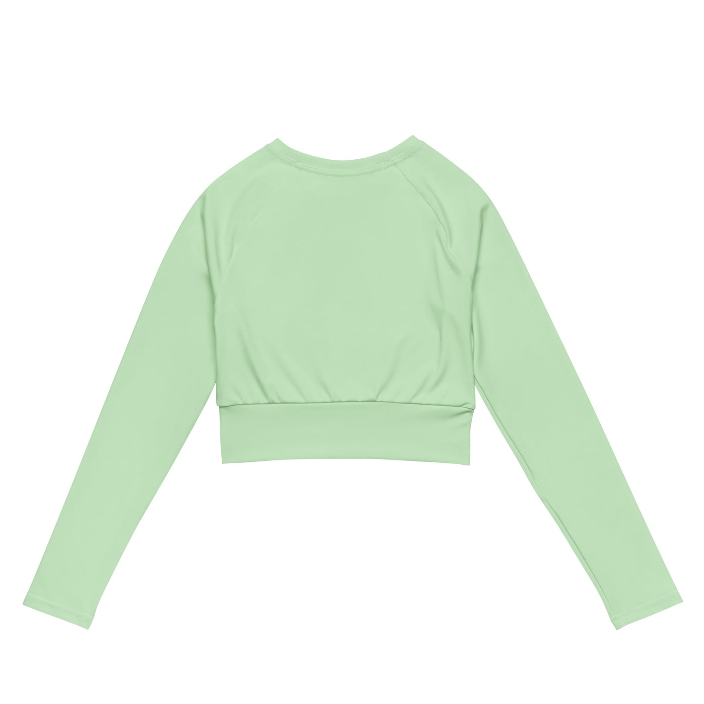 Lordela Mint Recycled Long-Sleeve Crop Top