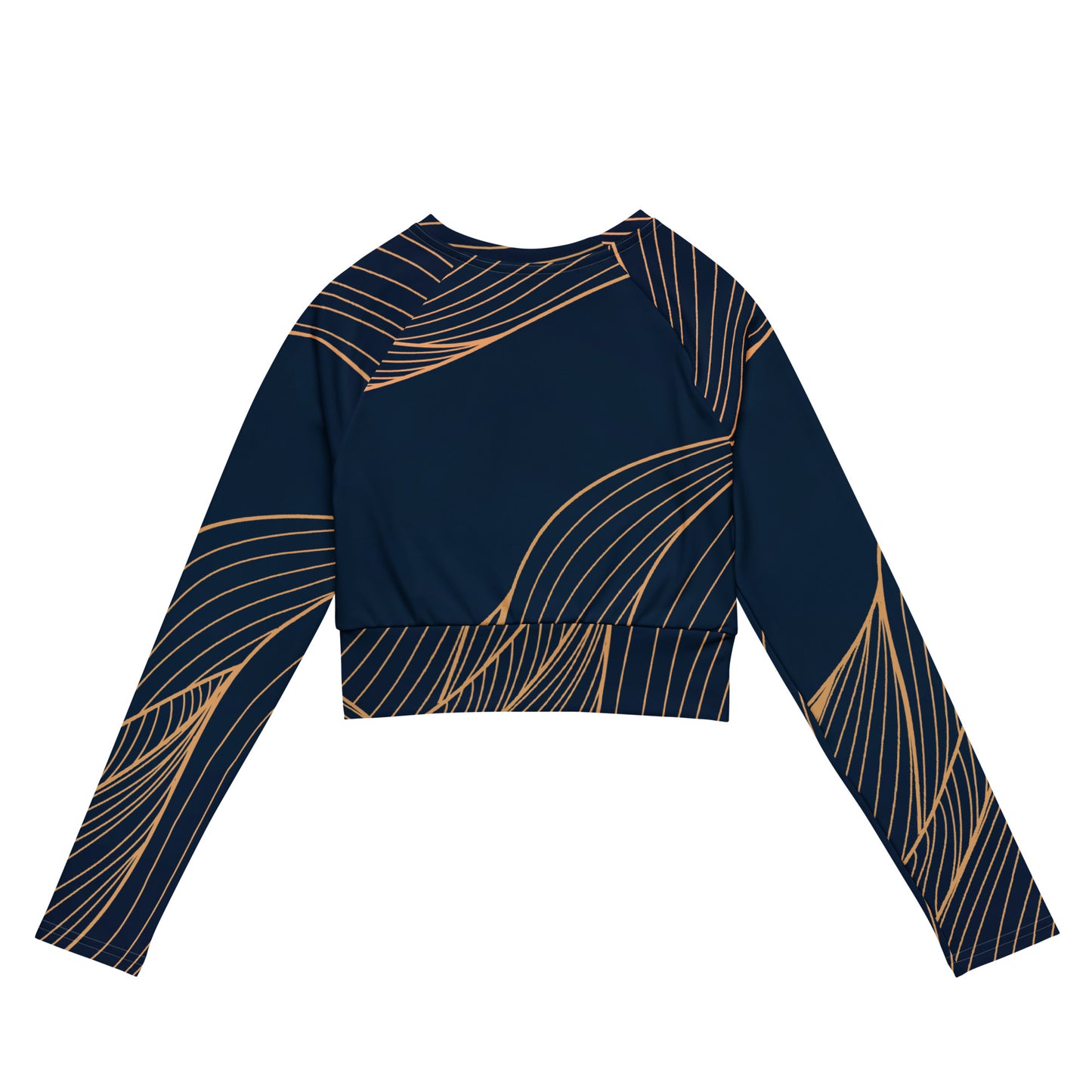 Lordela Rays Recycled Long-Sleeve Crop Top