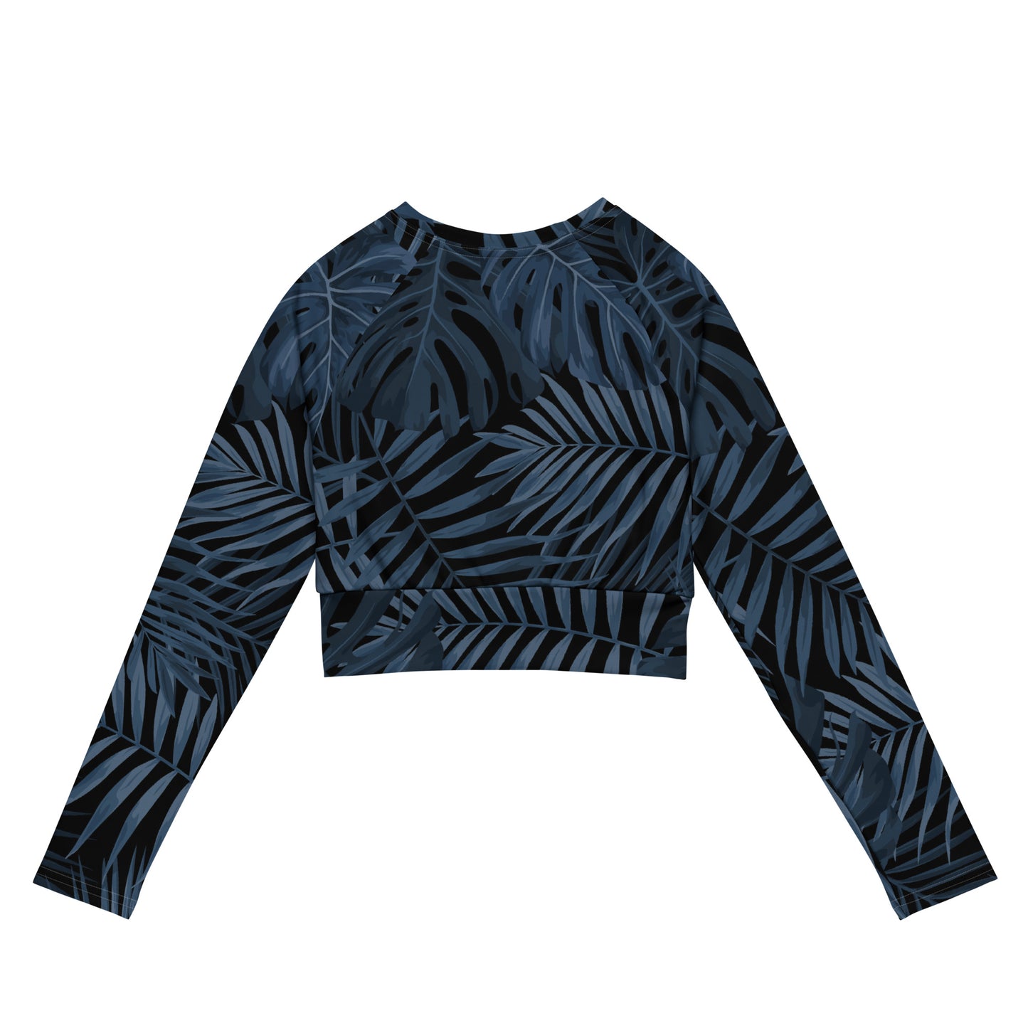 Lordela Moonlight Leaf Recycled Long-Sleeve Crop Top