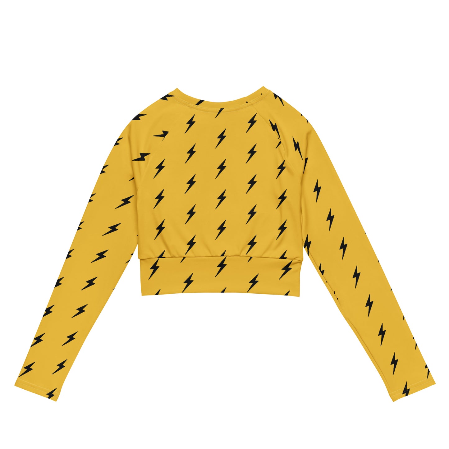 Lordela Lightning Bolt Recycled Long-Sleeve Crop Top