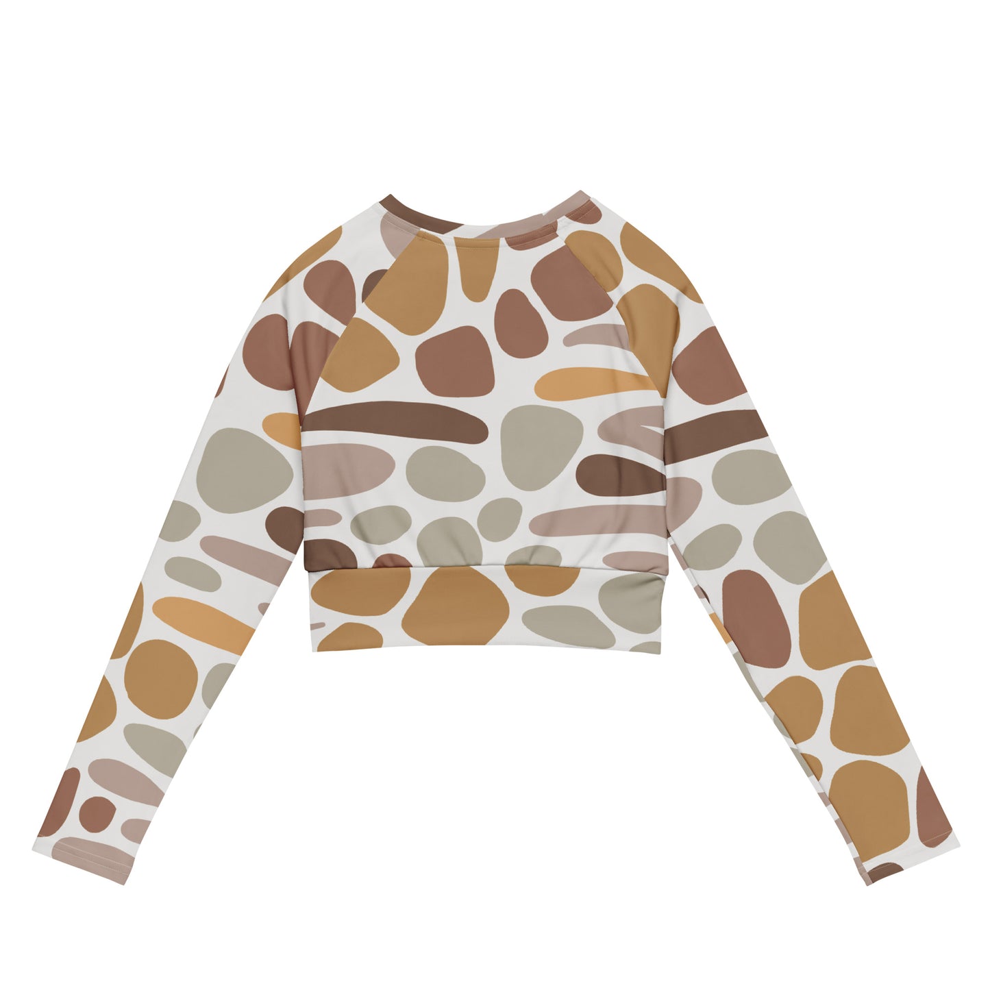 Lordela Stone Recycled Long-Sleeve Crop Top