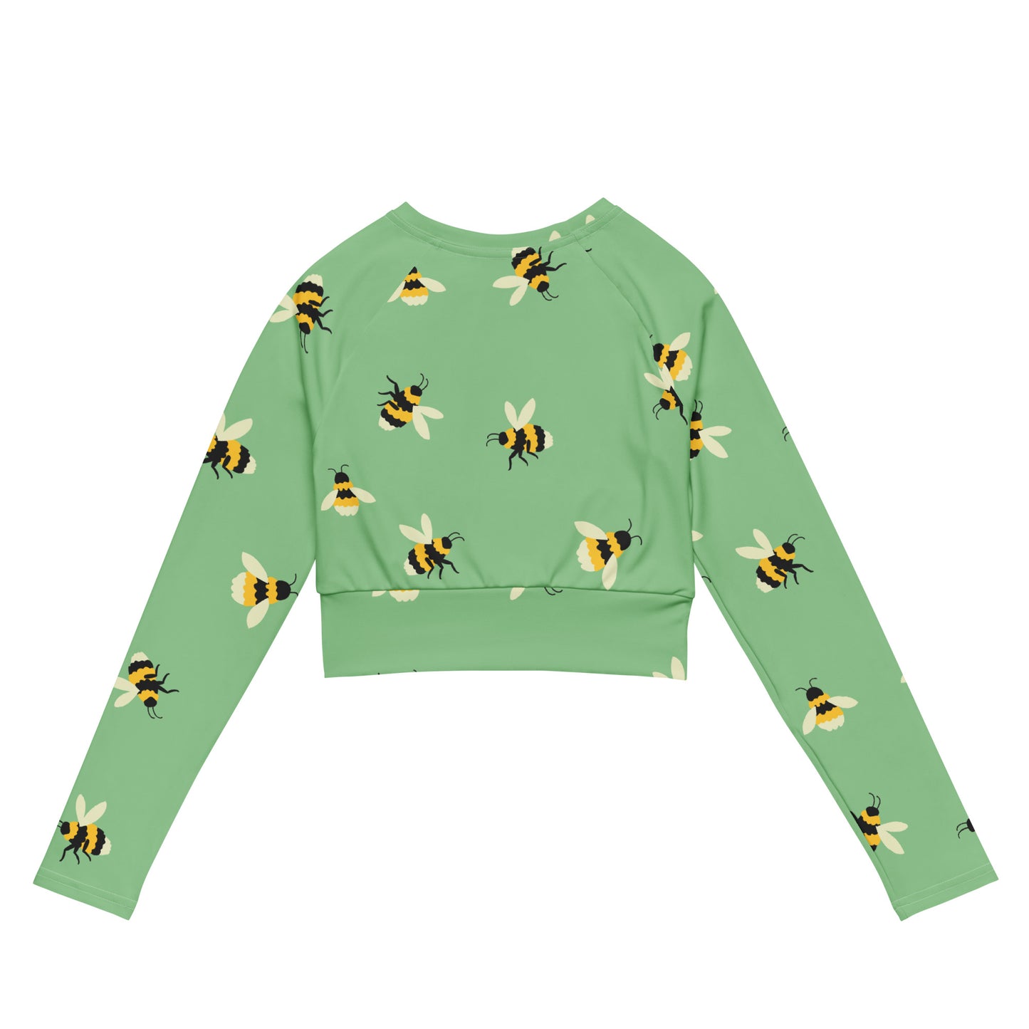 Lordela Queen Bee Recycled Long-Sleeve Crop Top