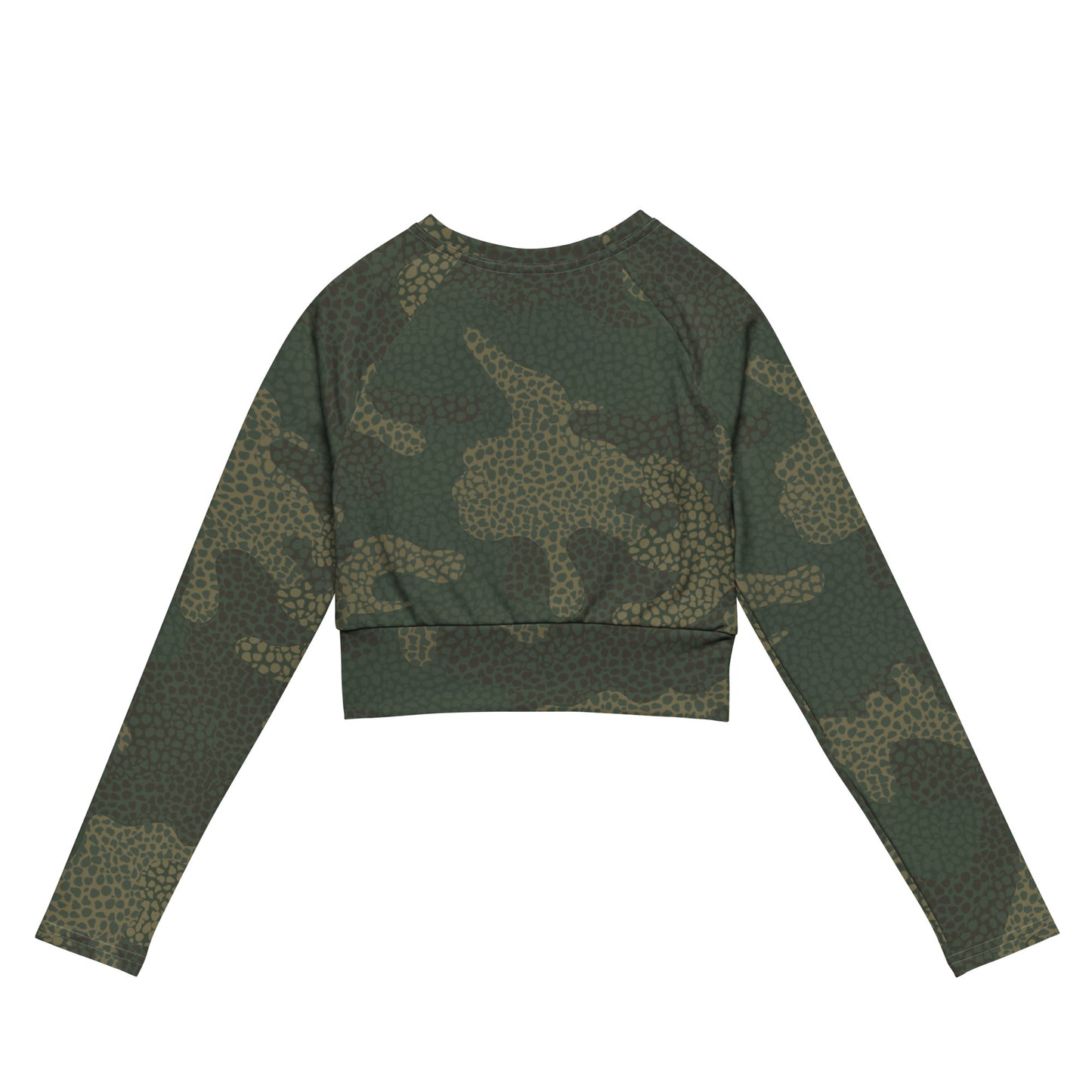 Lordela Camo Recycled Long-Sleeve Crop Top