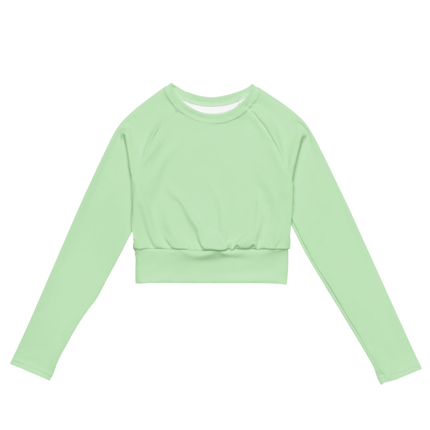 Lordela Mint Recycled Long-Sleeve Crop Top