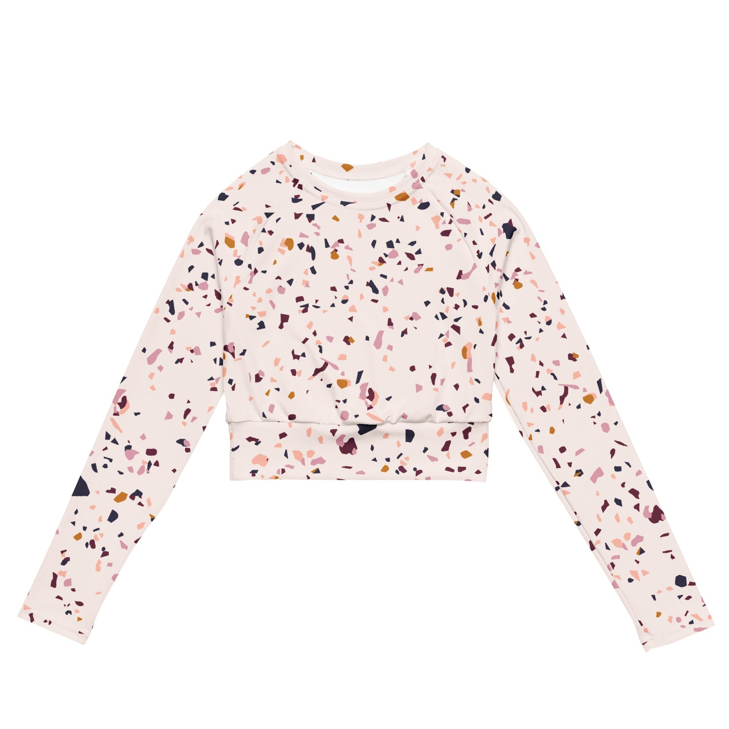 Lordela Sprinkles Recycled Long-Sleeve Crop Top