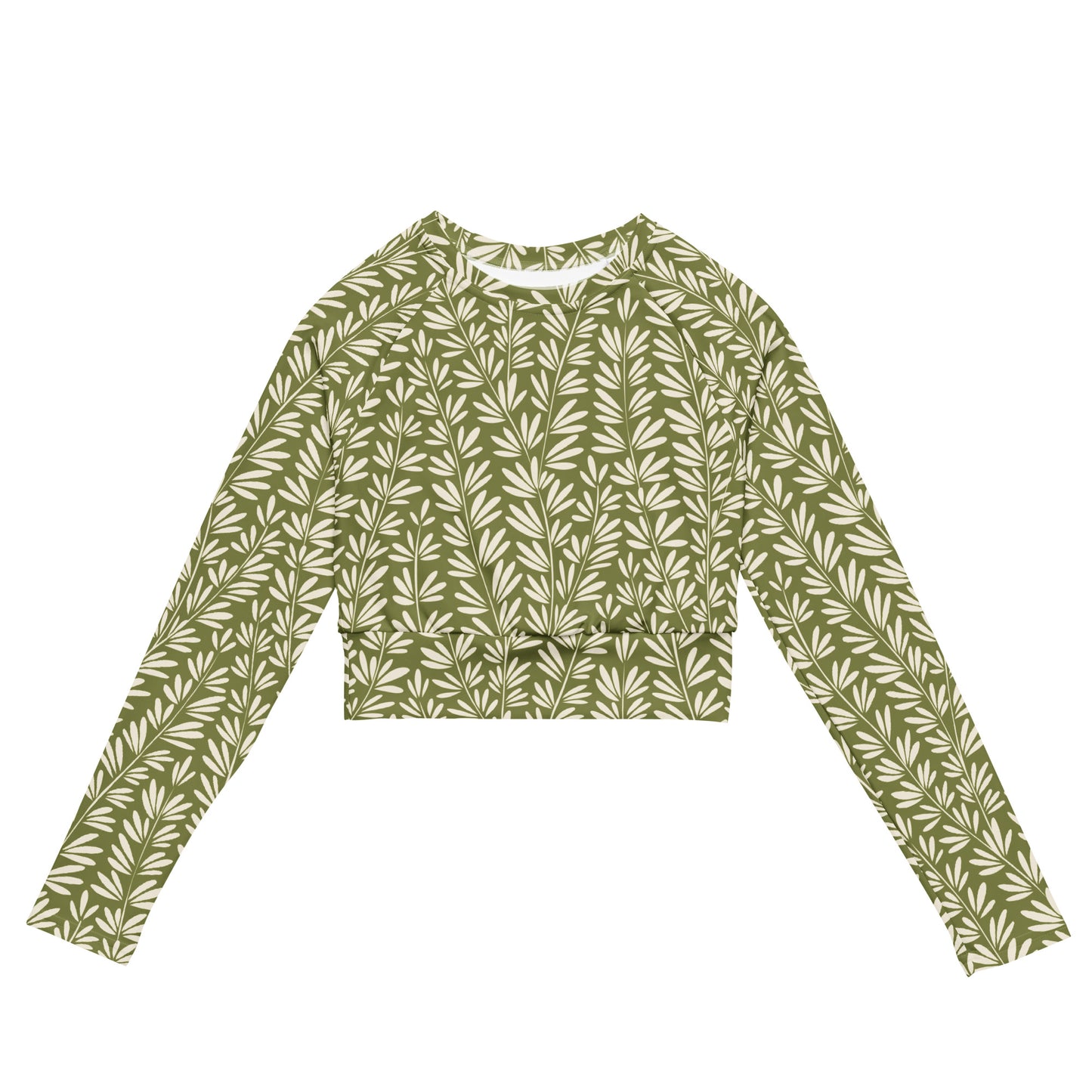 Lordela Harvest Recycled Long-Sleeve Crop Top