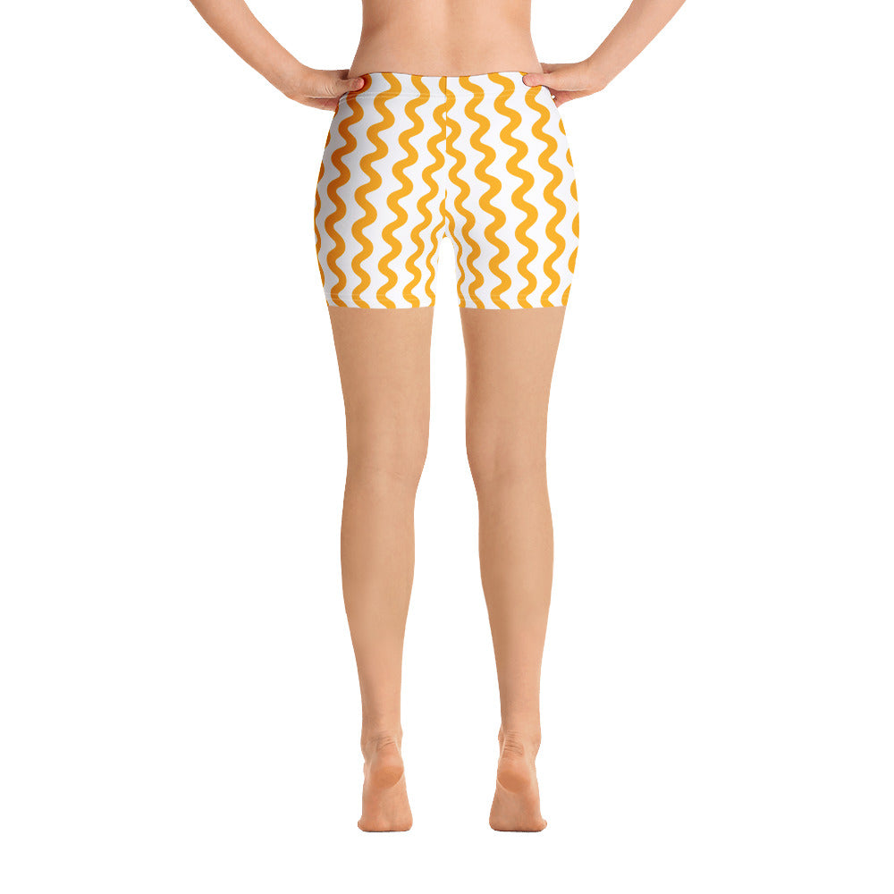 Lordela Yellow Wave Shorts