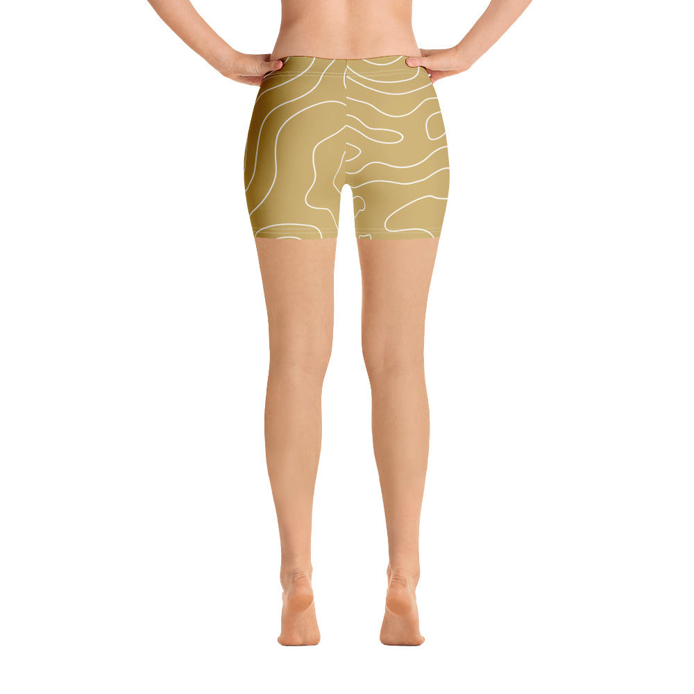 Lordela Gold Puddle Shorts