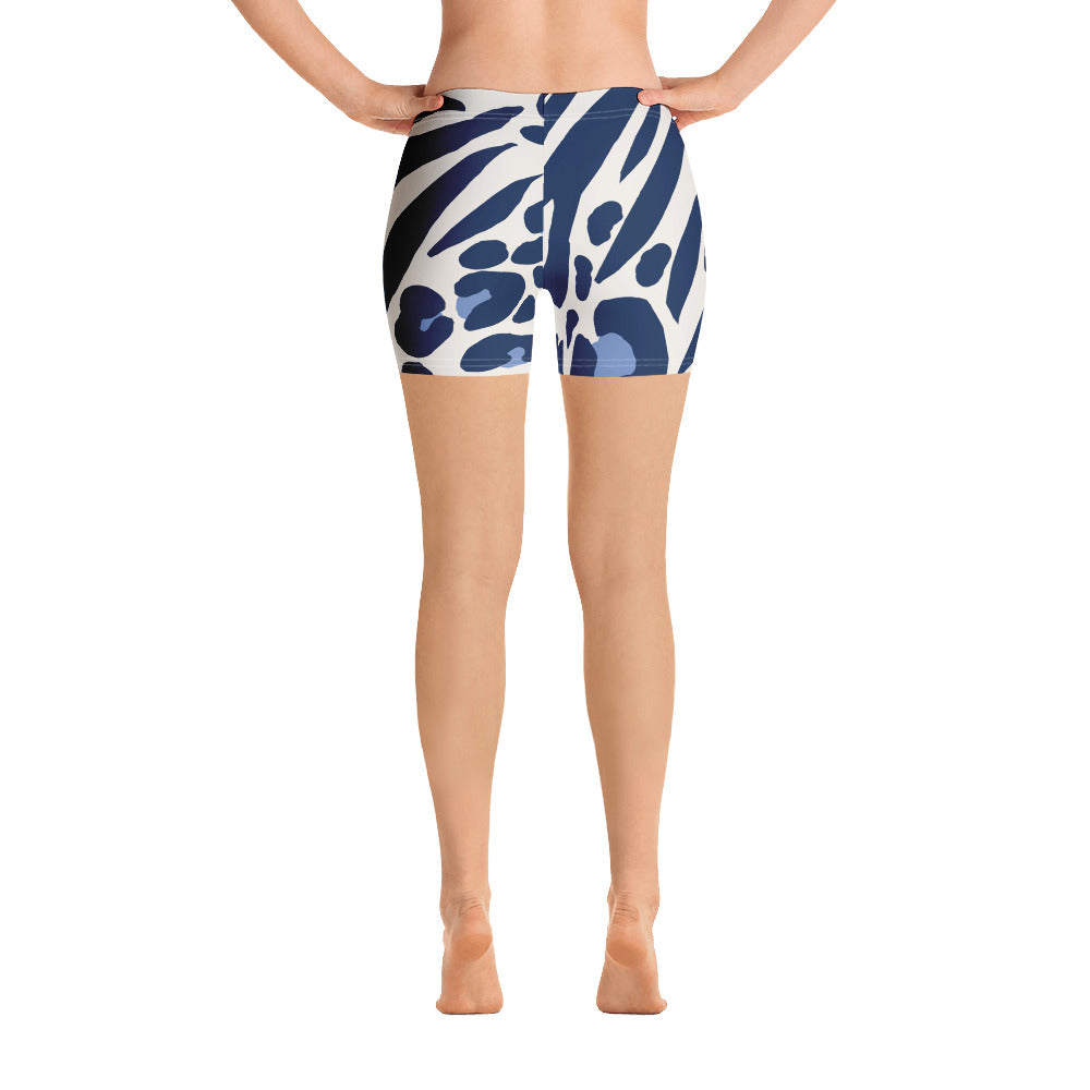 Lordela Zebra Print Shorts