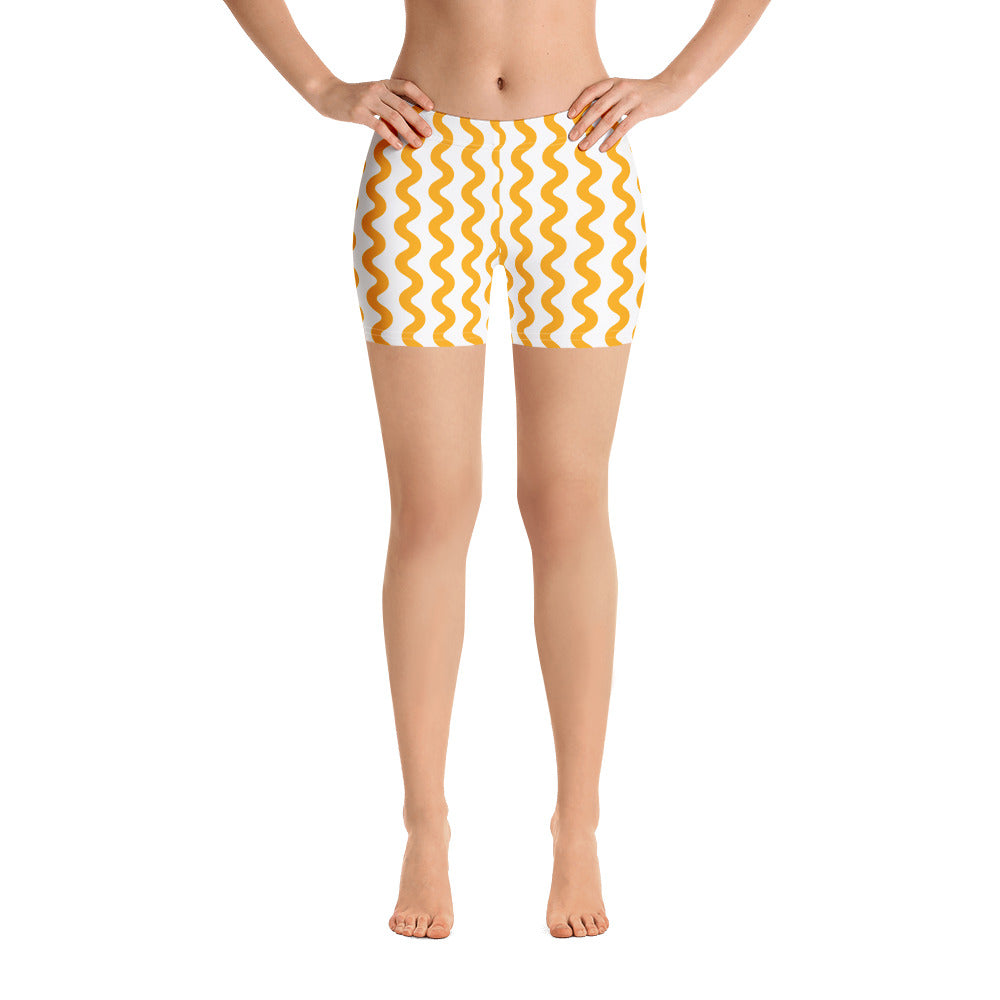 Lordela Yellow Wave Shorts