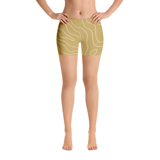 Lordela Gold Puddle Shorts