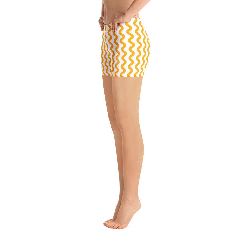 Lordela Yellow Wave Shorts