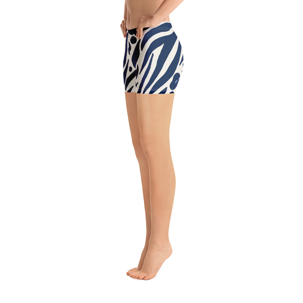 Lordela Zebra Print Shorts