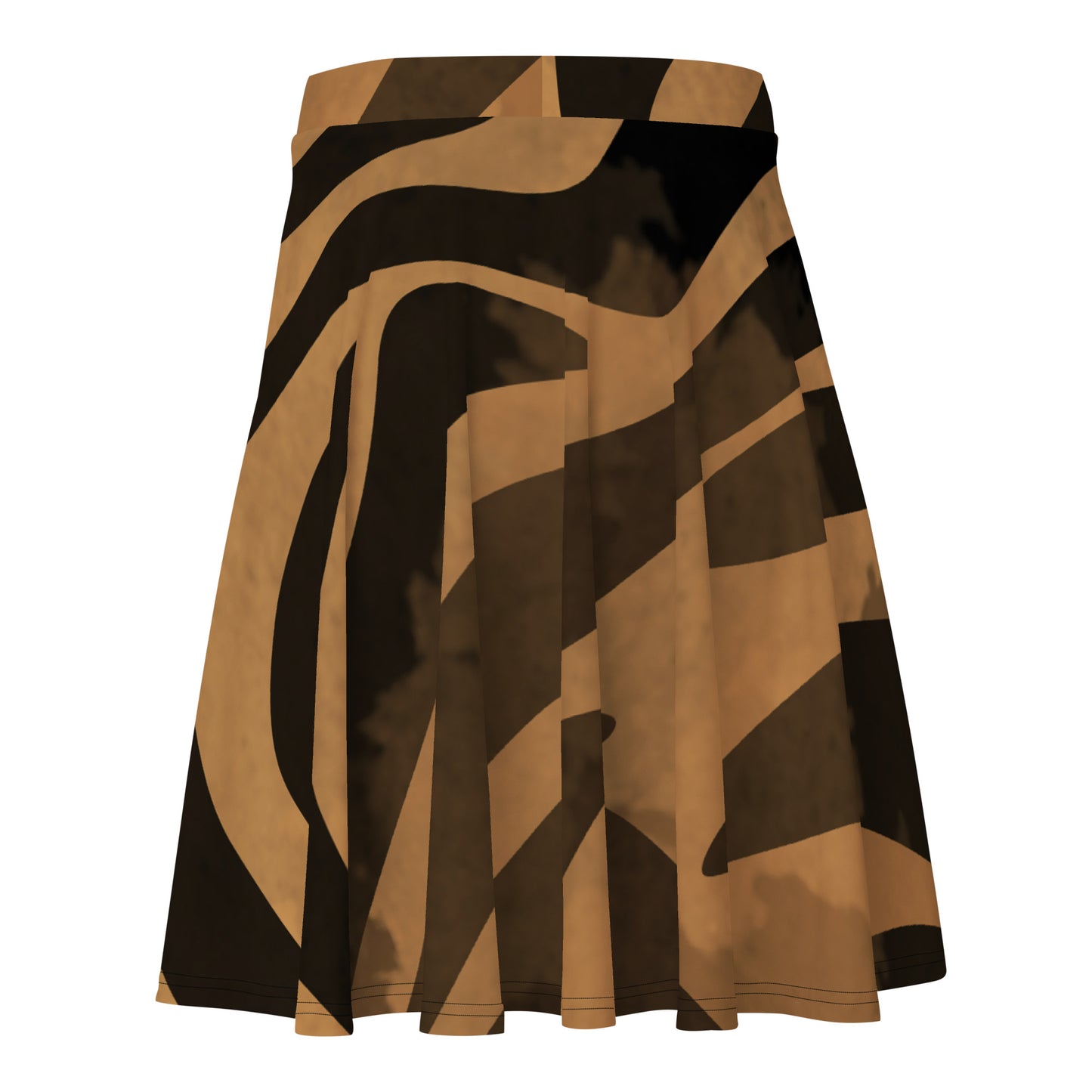 Lordela Tiger Print Skater Skirt