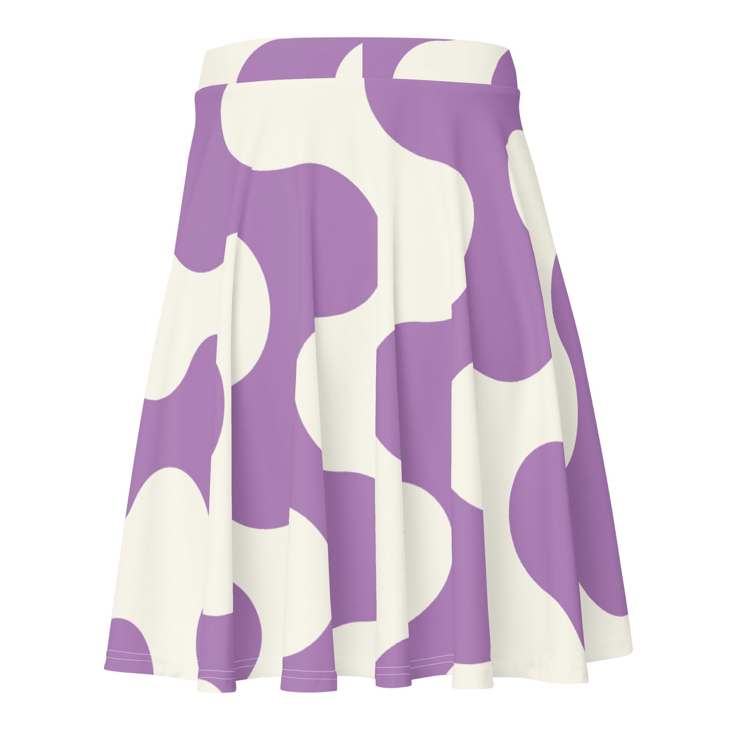 Lordela Purple Wave Skater Skirt