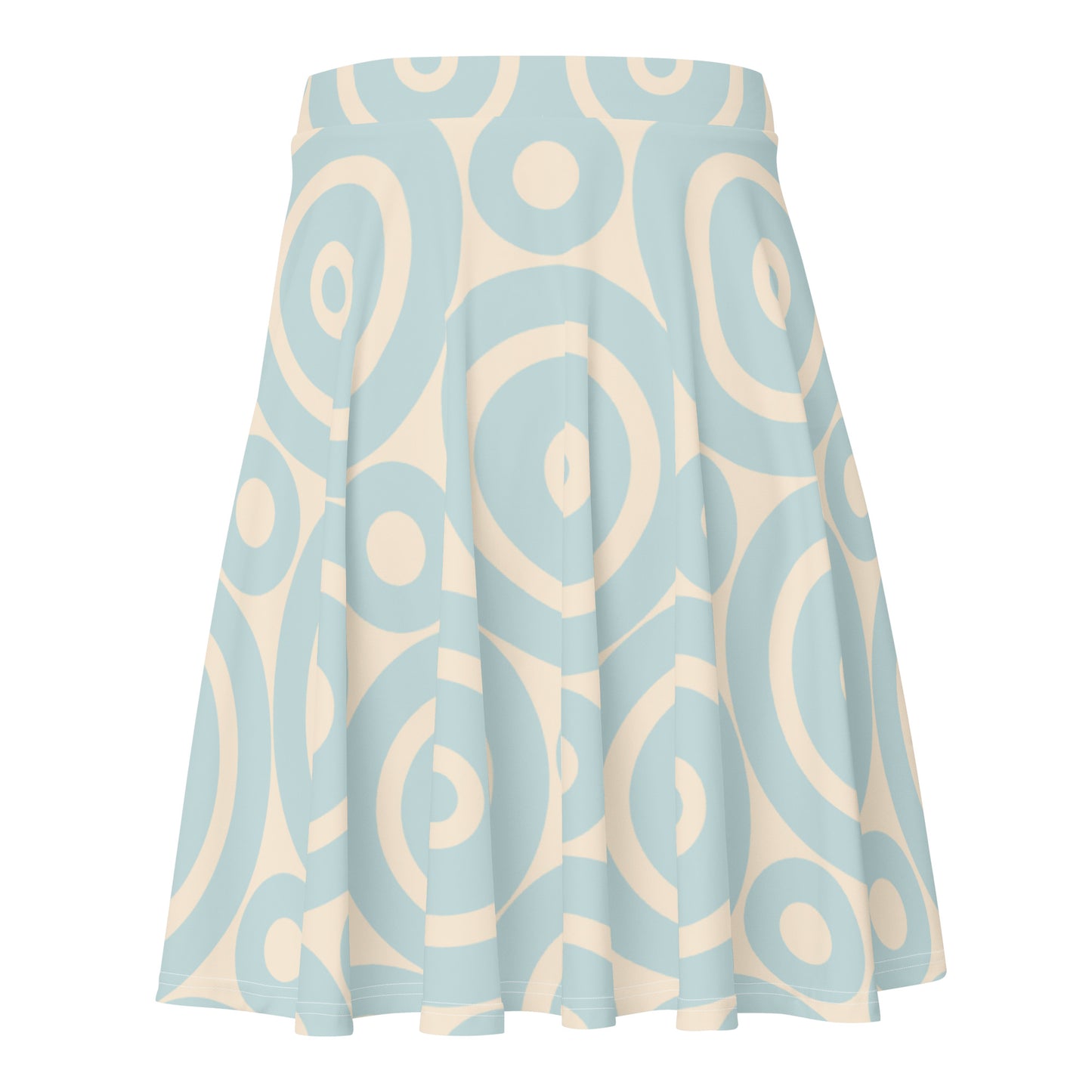 Lordela Circle Pattern Skater Skirt