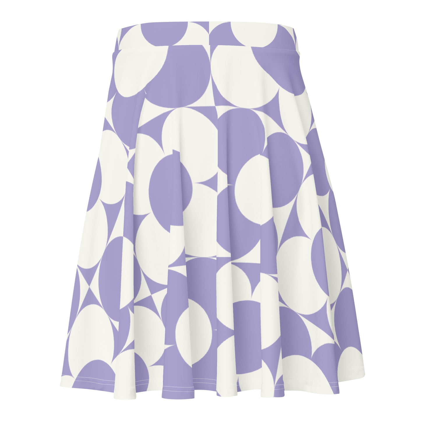 Lordela Flower Pattern Skater Skirt