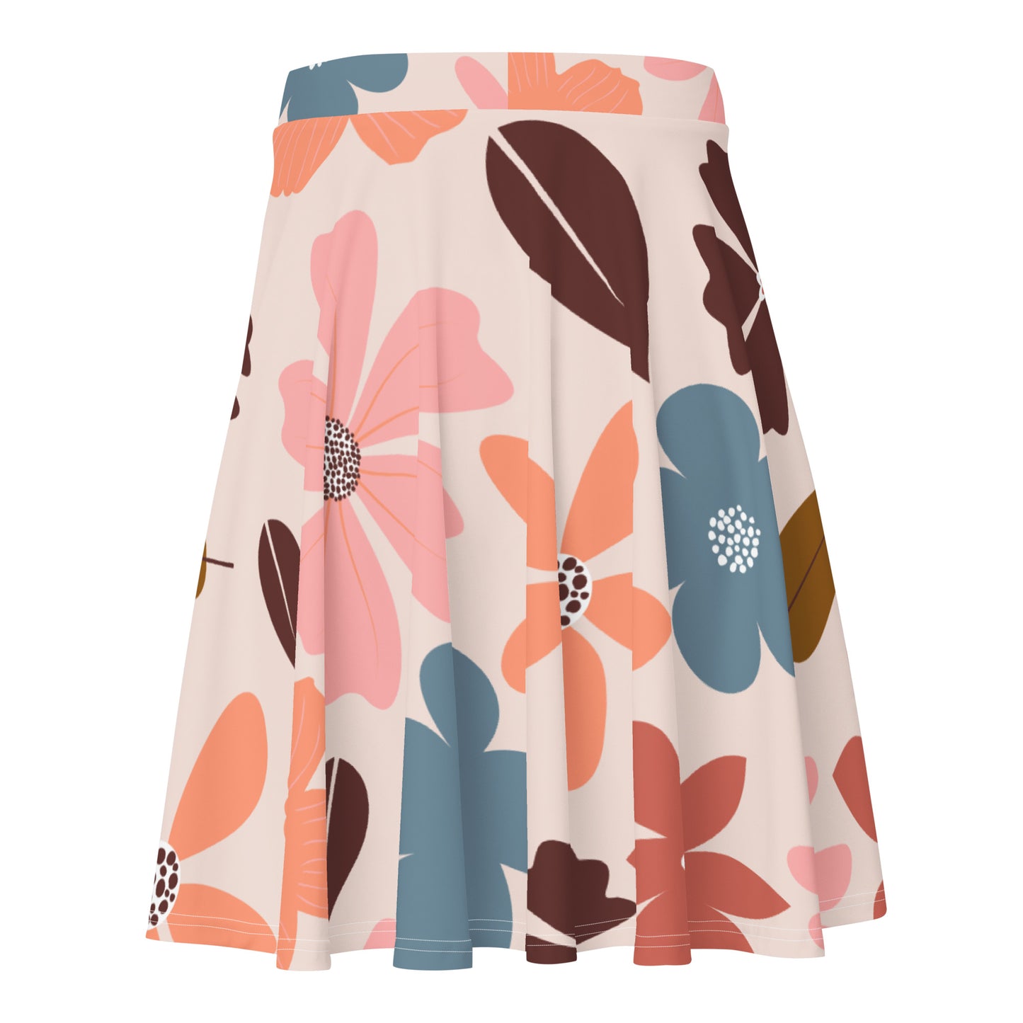 Lordela Flowers Skater Skirt