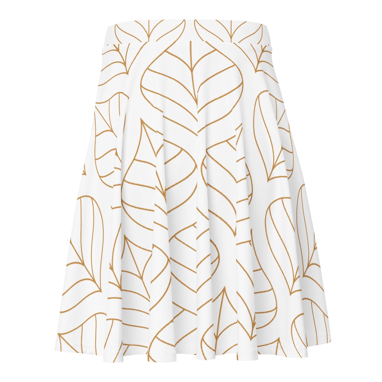 Lordela Golden Leaf Skater Skirt