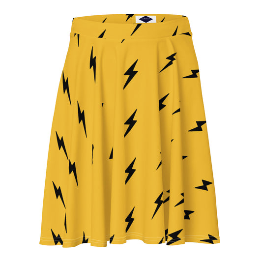 Lordela Lightning Bolt Skater Skirt