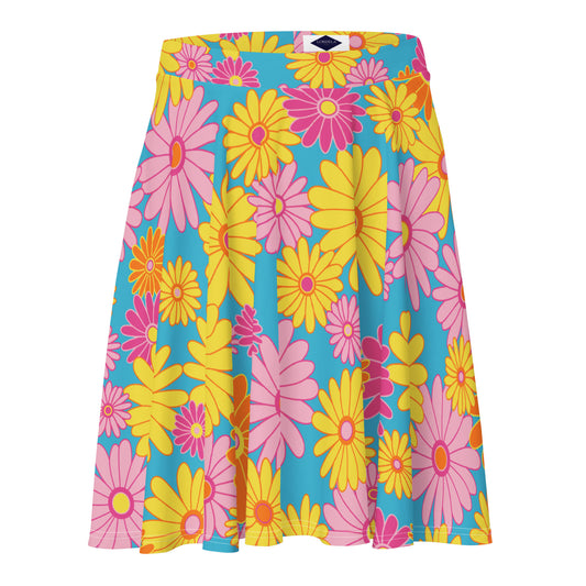 Lordela Flowers Skater Skirt