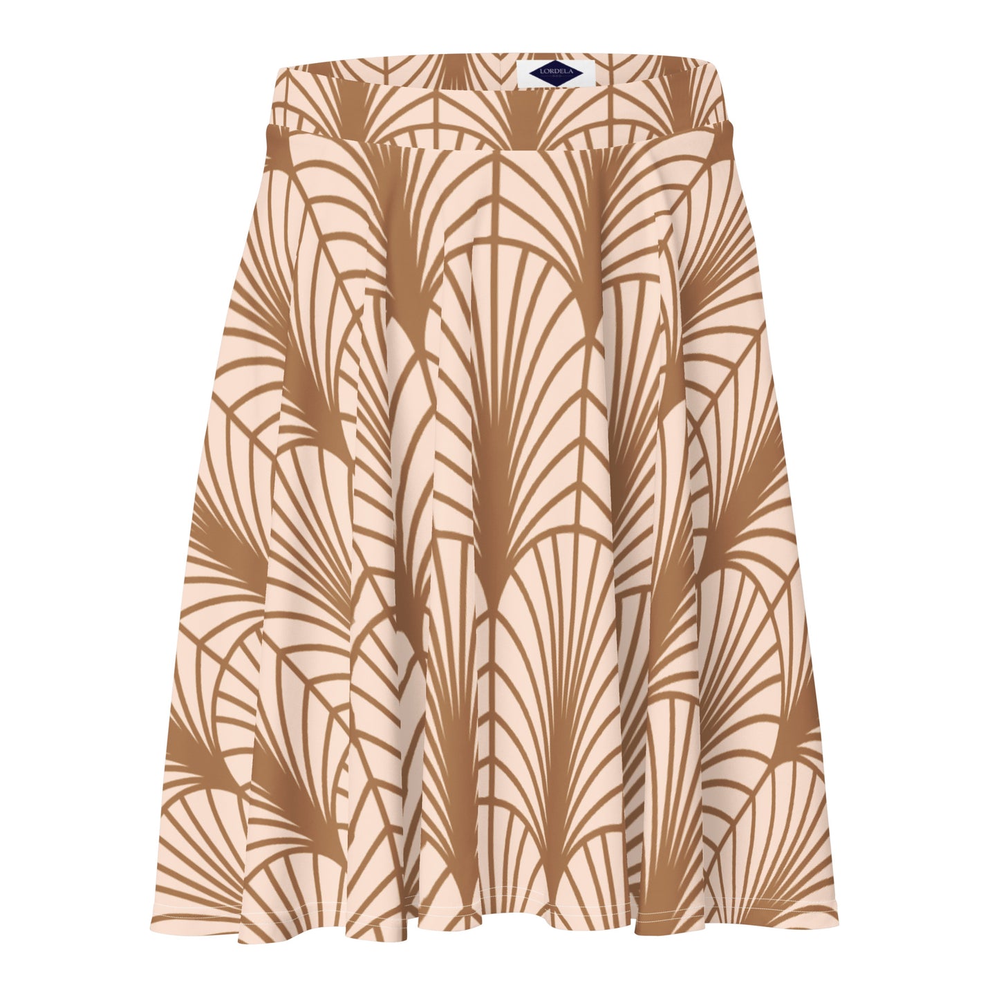 Lordela Pattern Skater Skirt