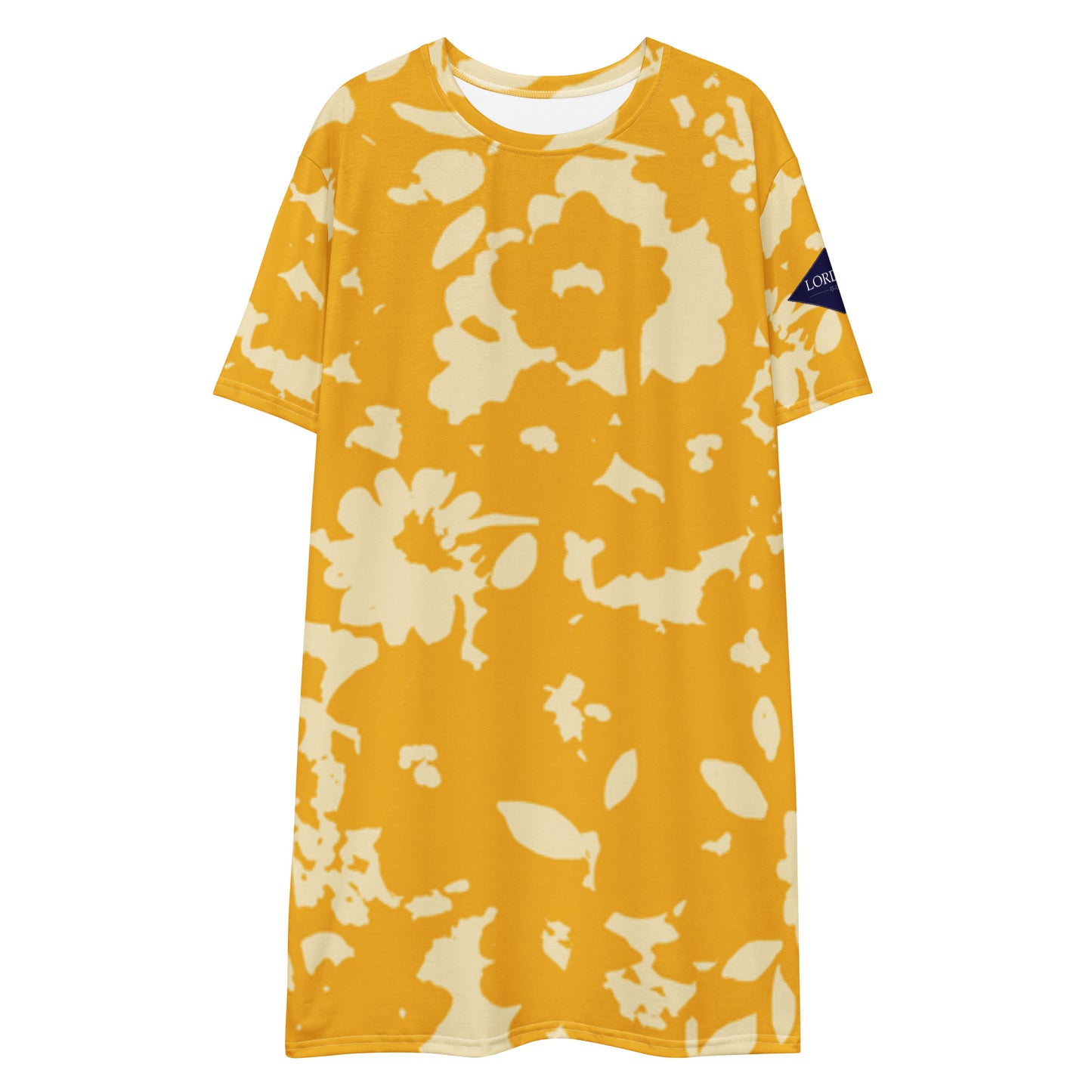 Lordela Floral Pattern T-shirt Dress