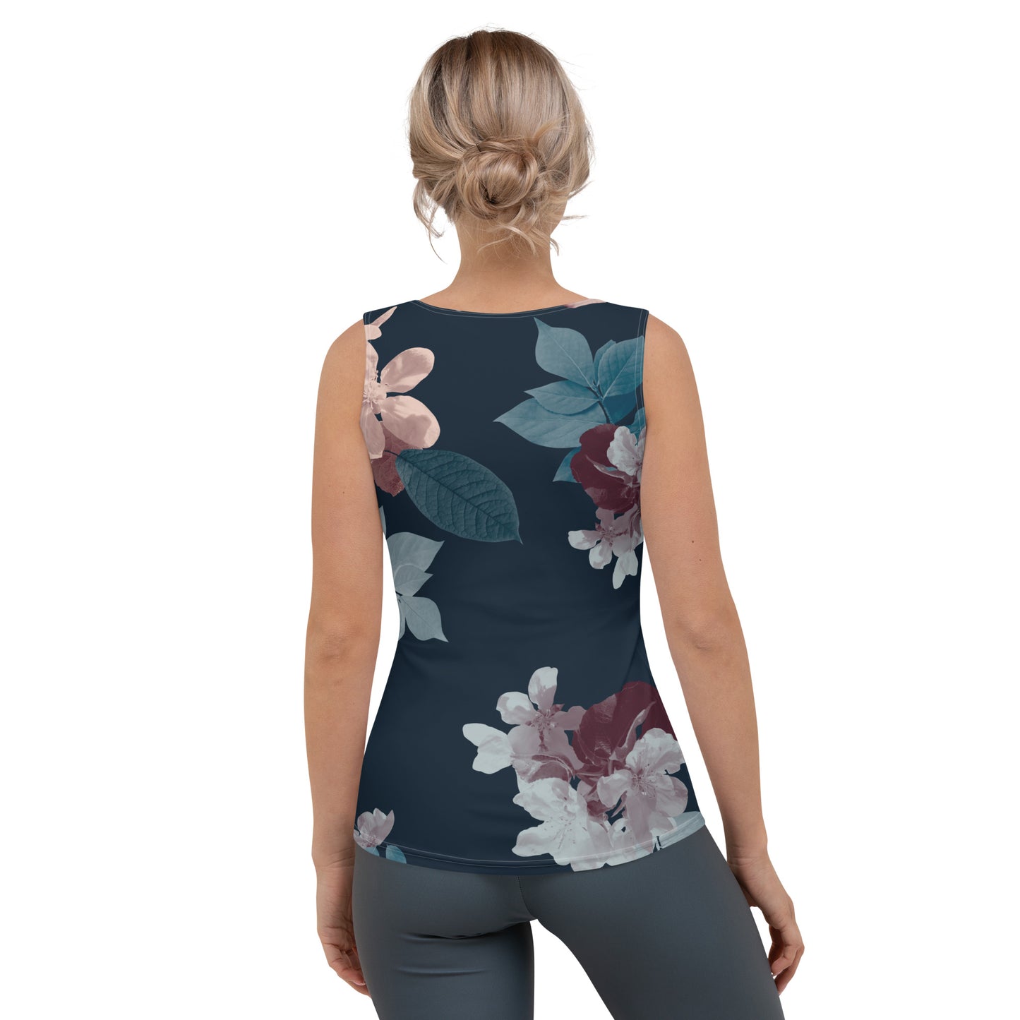 Lordela Flowers Sublimation Cut & Sew Tank Top