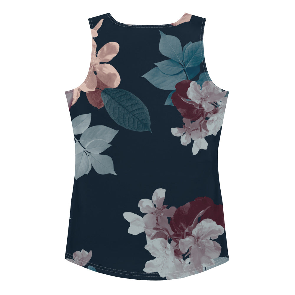 Lordela Flowers Sublimation Cut & Sew Tank Top