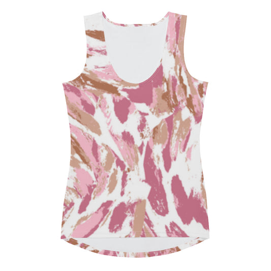 Lordela Paint Brush Sublimation Cut & Sew Tank Top