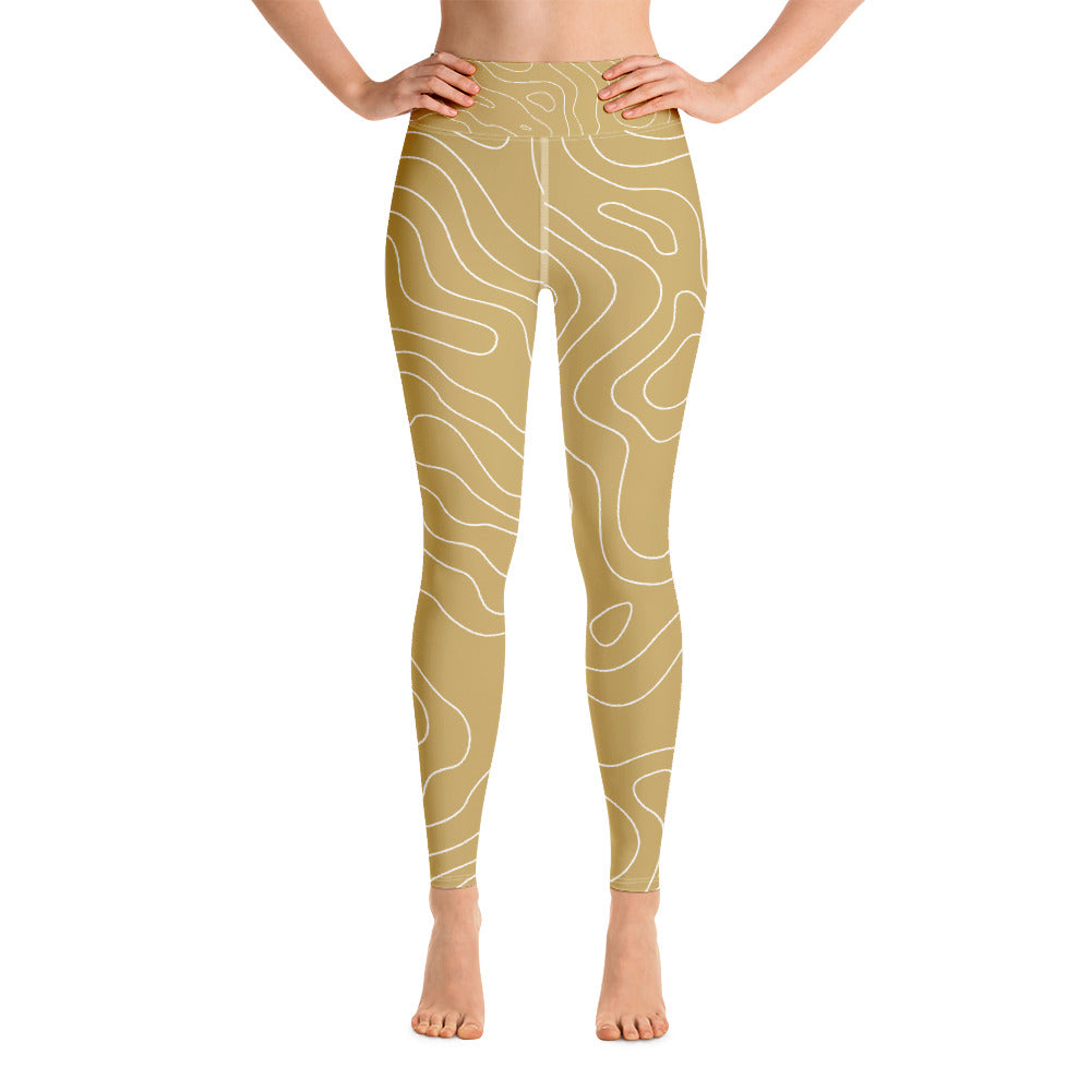 Lordela Gold Puddle Leggings