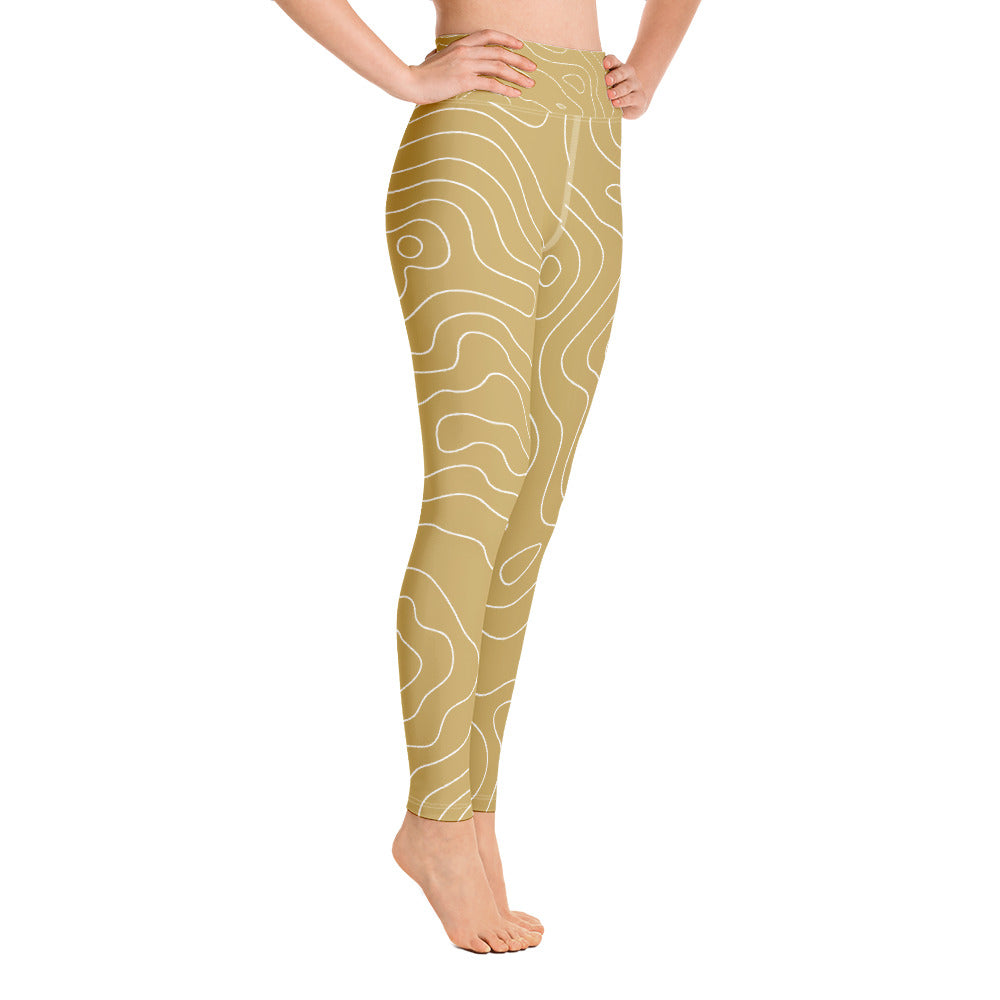 Lordela Gold Puddle Leggings