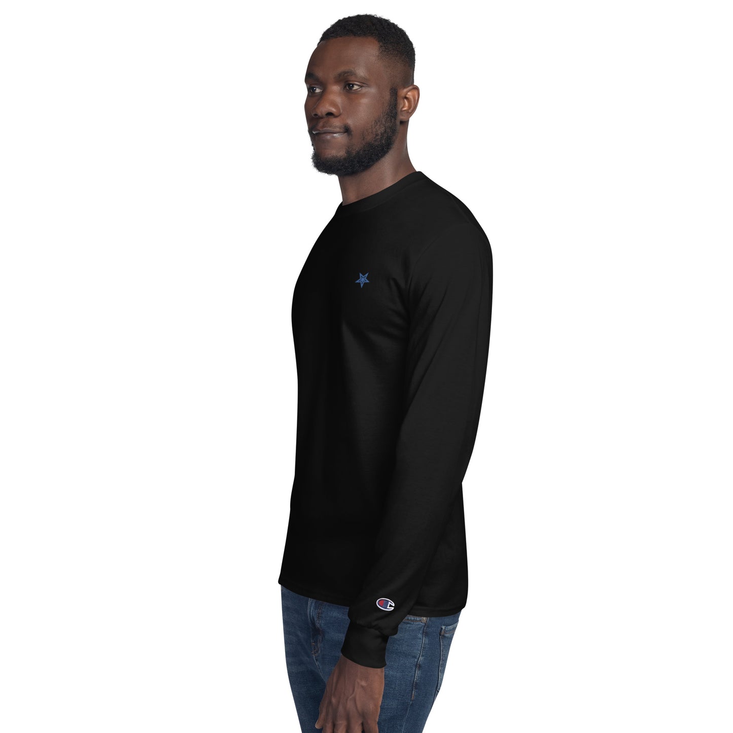 Lordela X Champion Black Long Sleeve Tee