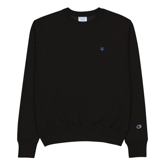 Lordela X Champion Black Sweatshirt