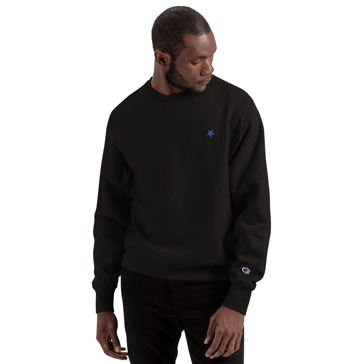 Lordela X Champion Black Sweatshirt