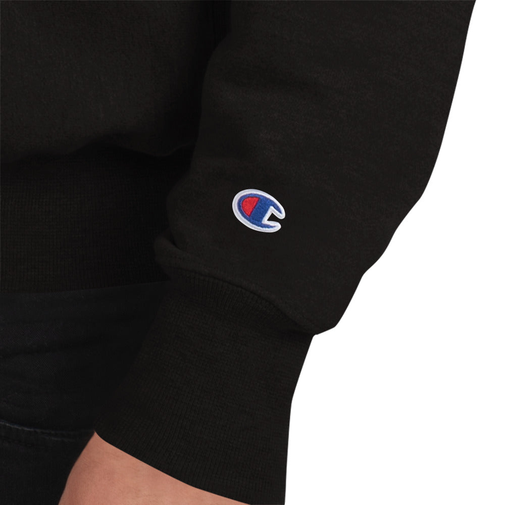 Lordela X Champion Black Sweatshirt