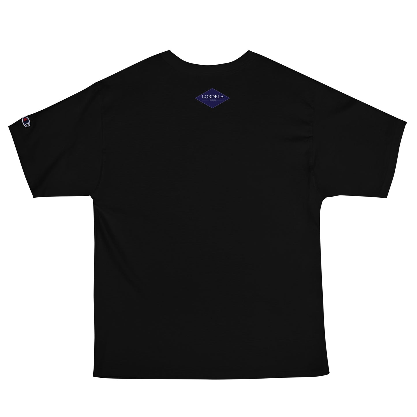 Lordela X Champion Black T-Shirt