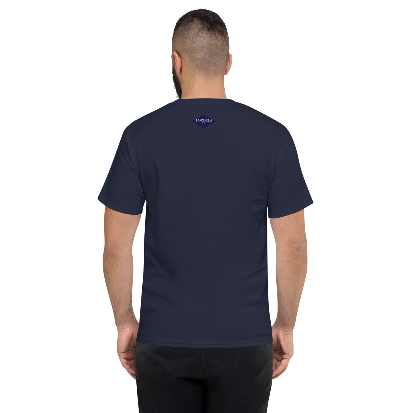 Lordela X Champion Navy Blue T-Shirt