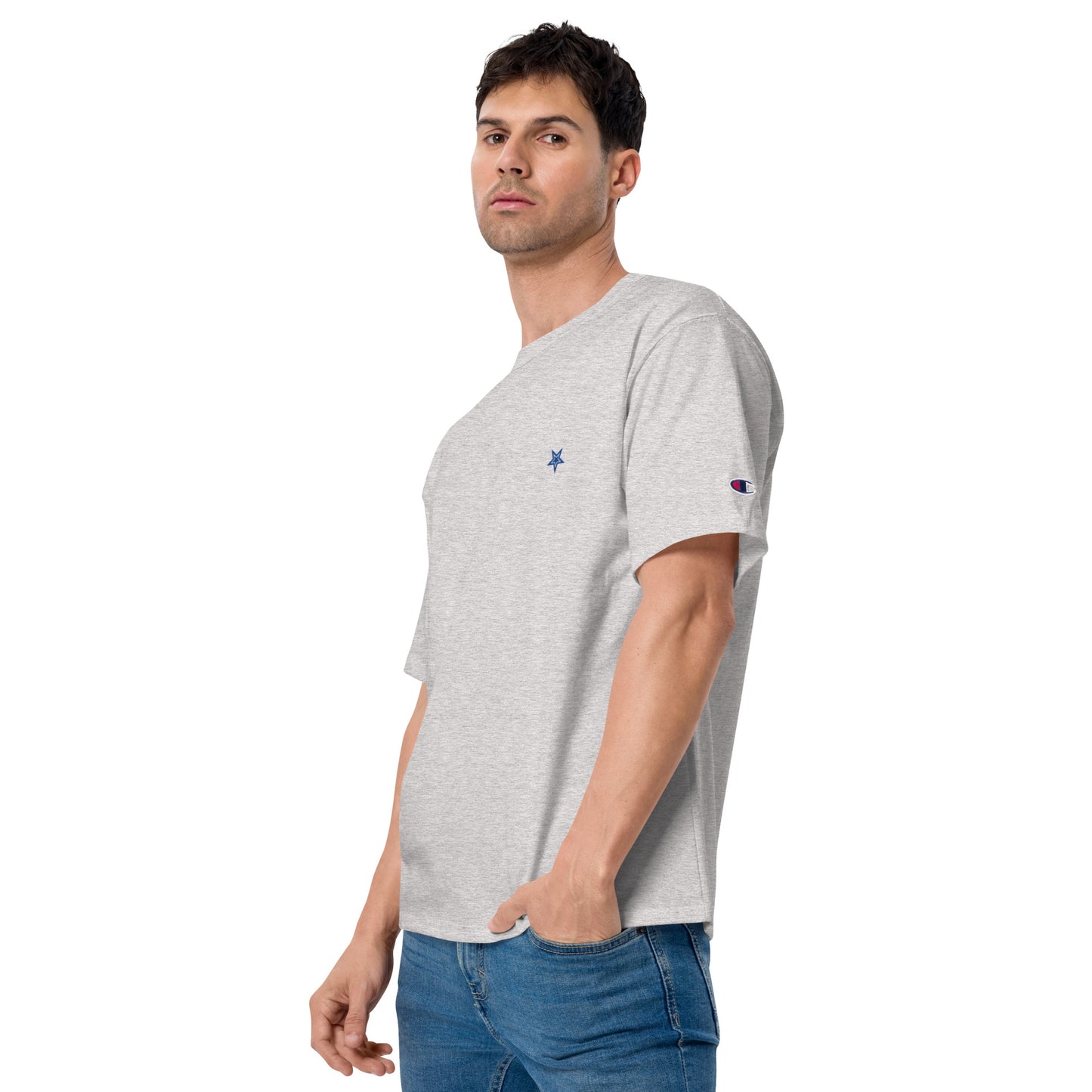 Lordela X Champion Grey T-Shirt