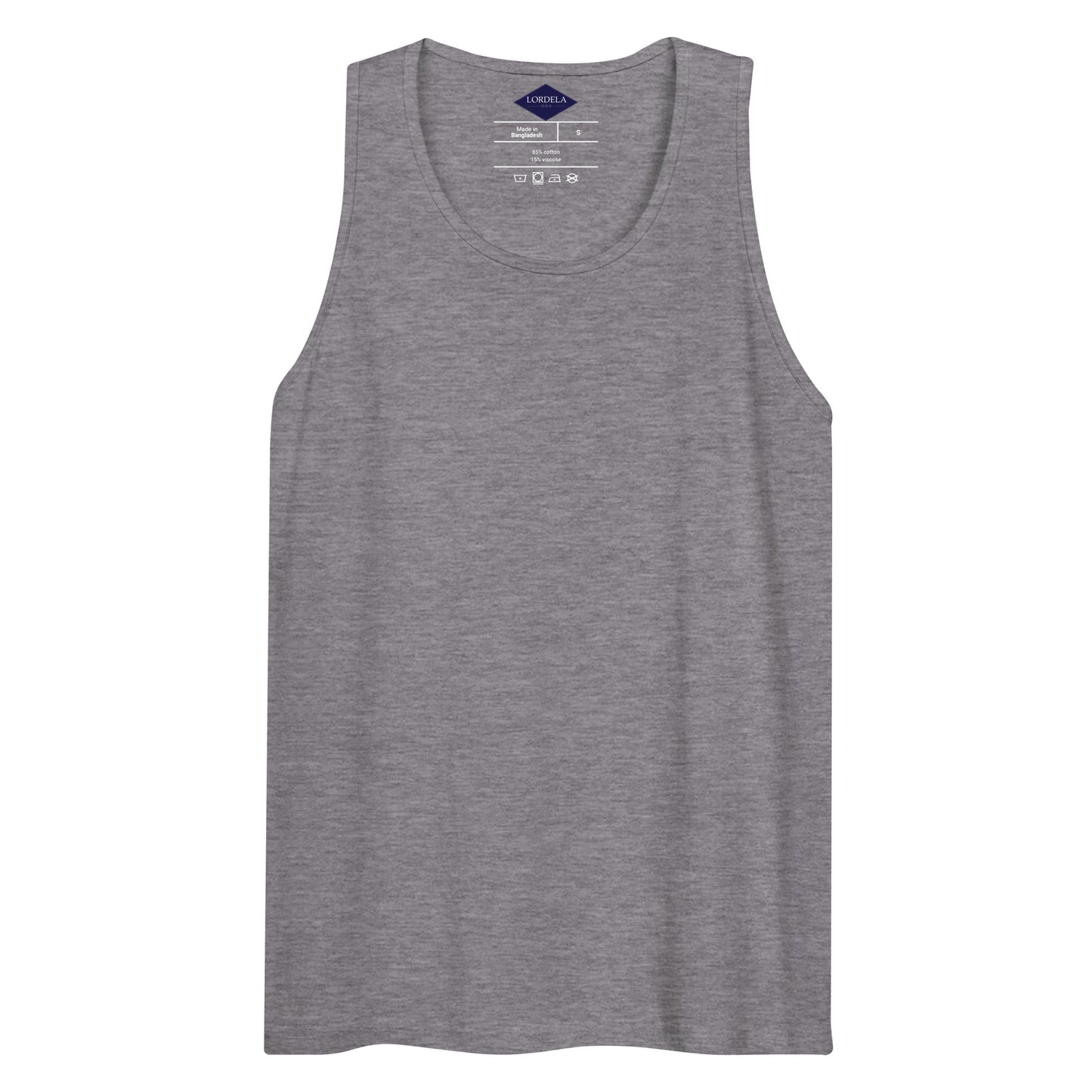 Lordela Heather Men’s Premium Tank Top