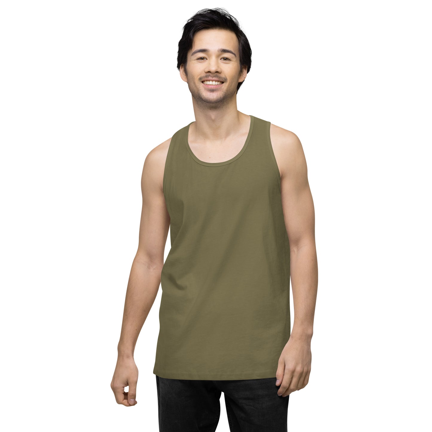 Lordela Military Green Men’s Premium Tank Top