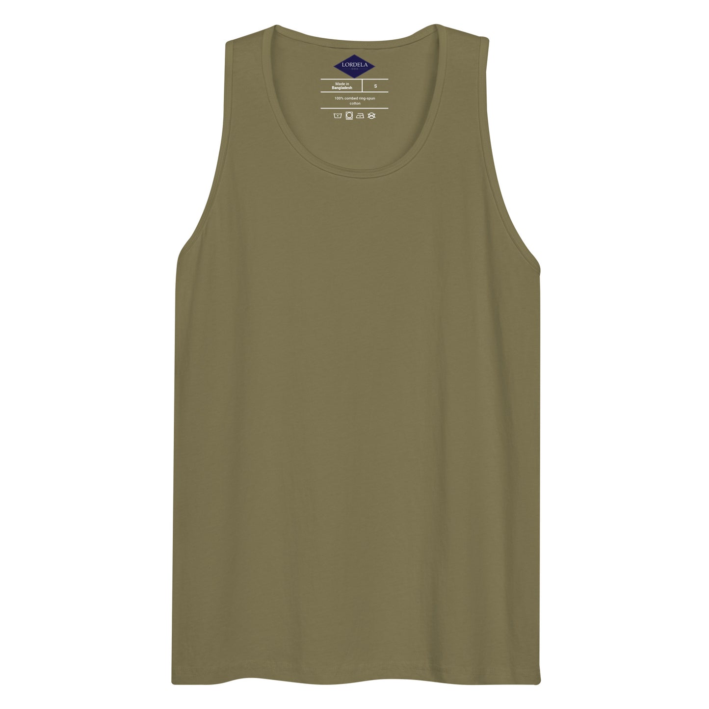 Lordela Military Green Men’s Premium Tank Top