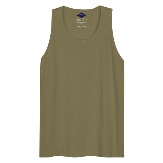 Lordela Military Green Men’s Premium Tank Top