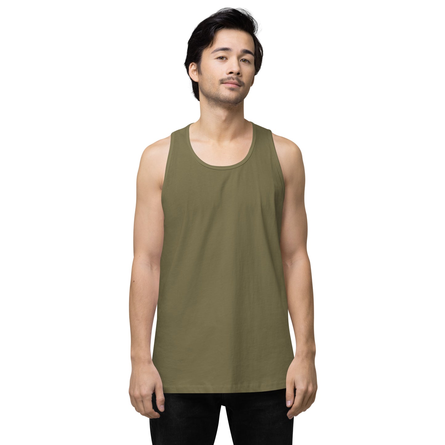 Lordela Military Green Men’s Premium Tank Top