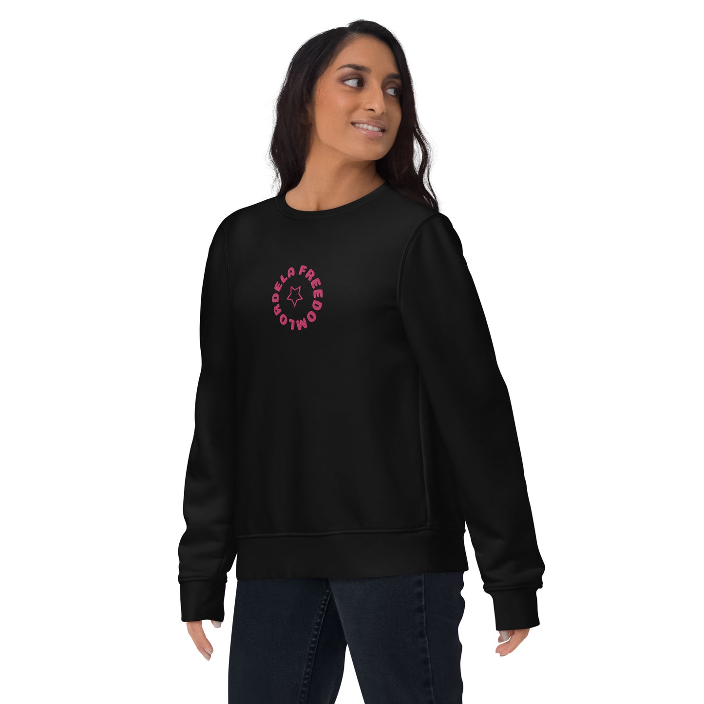 Lordela Freedom Embroidered Eco Sweatshirt