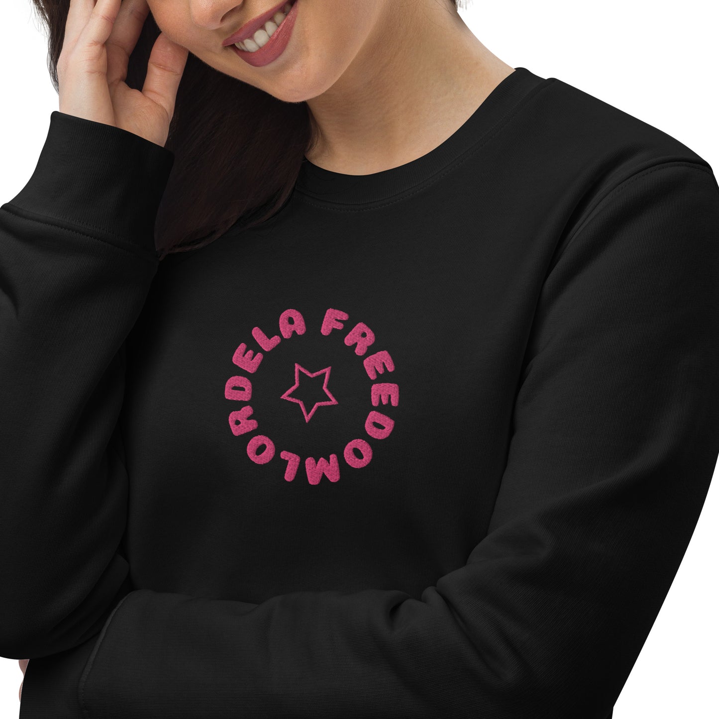 Lordela Freedom Embroidered Eco Sweatshirt