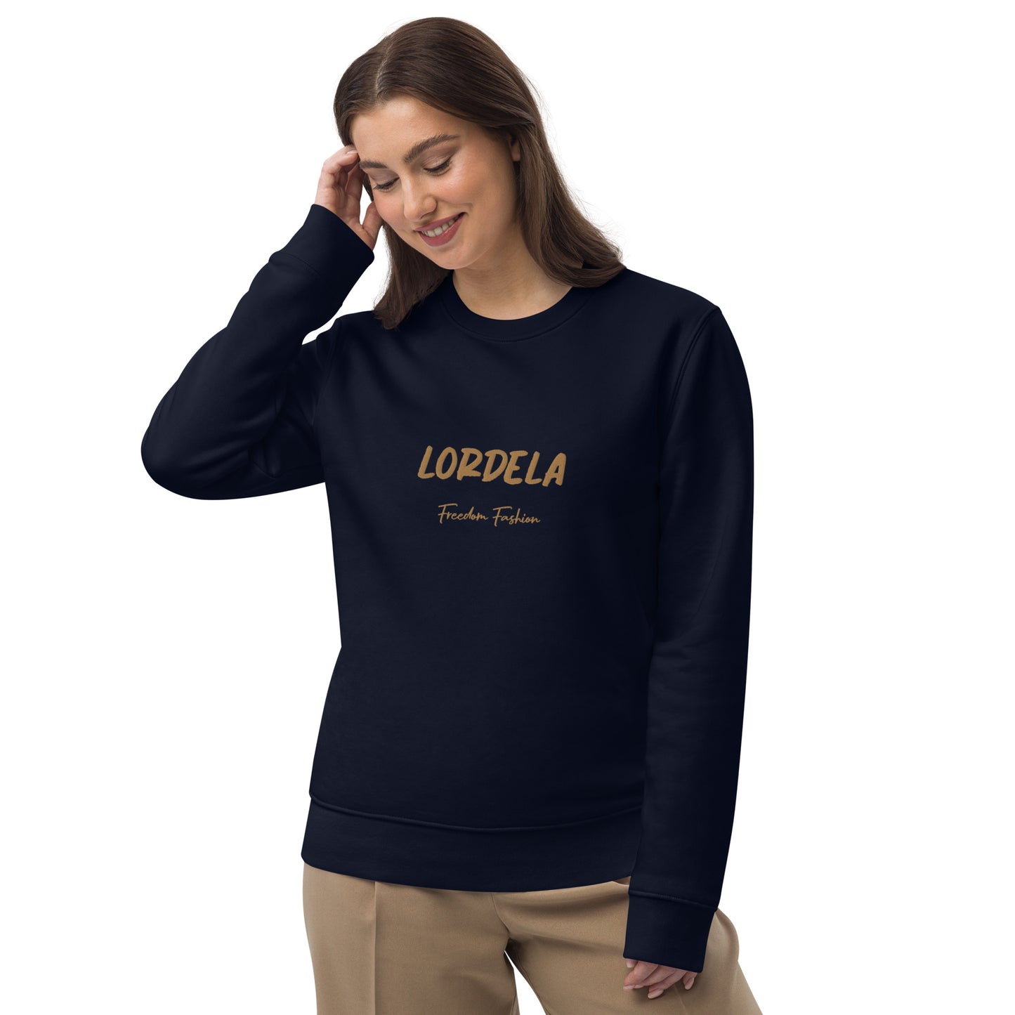 Lordela Freedom Fashion Embroidered Eco Sweatshirt