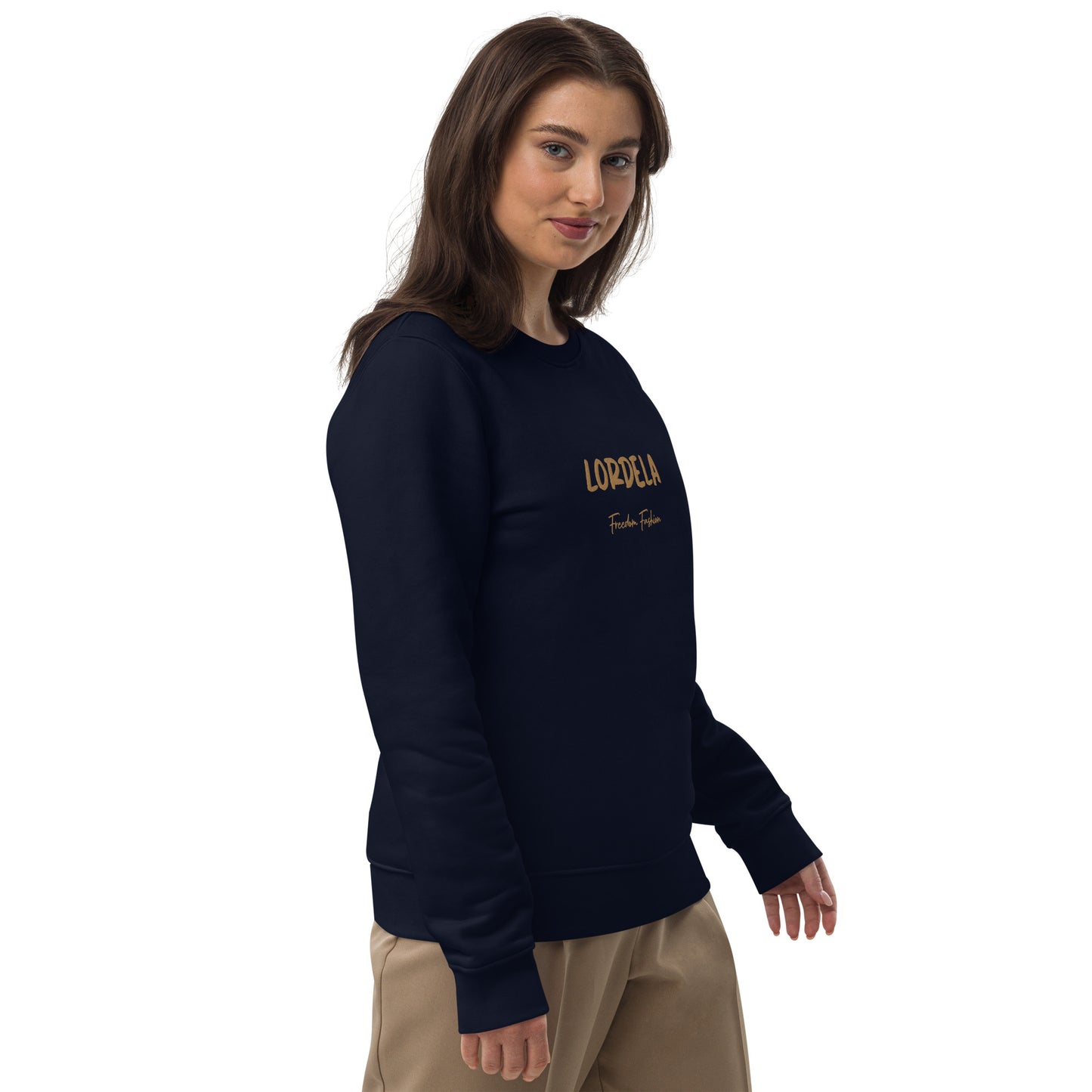 Lordela Freedom Fashion Embroidered Eco Sweatshirt